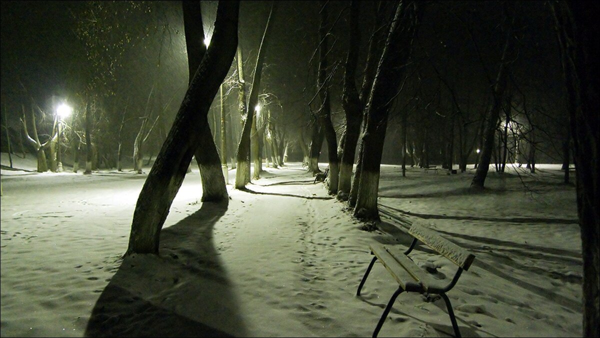 В темном парке - Валерий Иванович