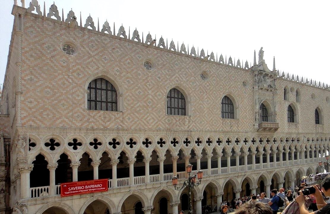 Дворец дожей - палаццо Дукале - выдающийся образец венецианской готики - Елена Павлова (Смолова)