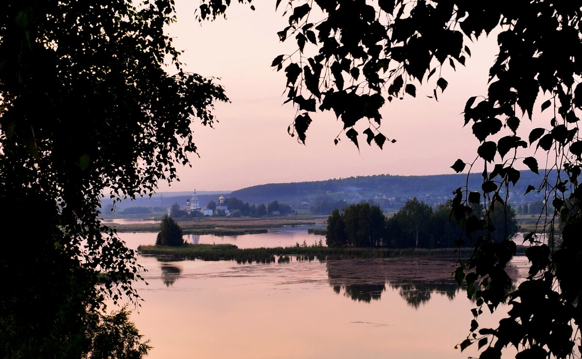 летний вечер на озере Тосканка(Ворсменское) - Григорий Вагун*