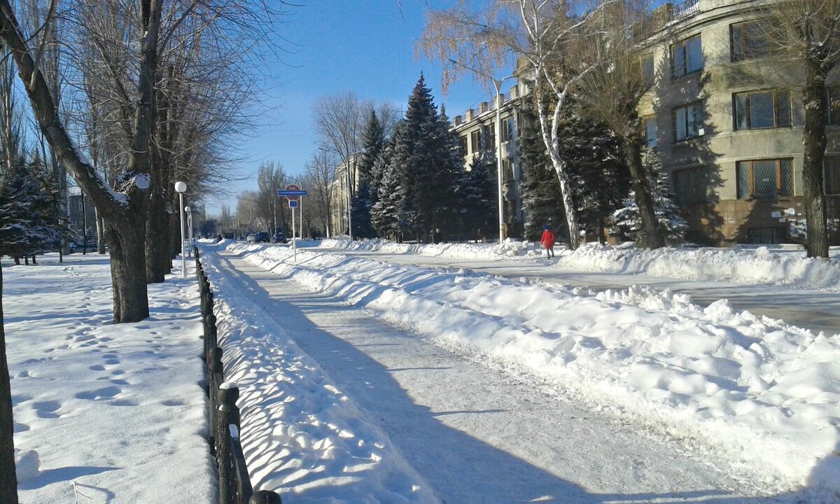 Зима в Стаханове - Елена Виноградова