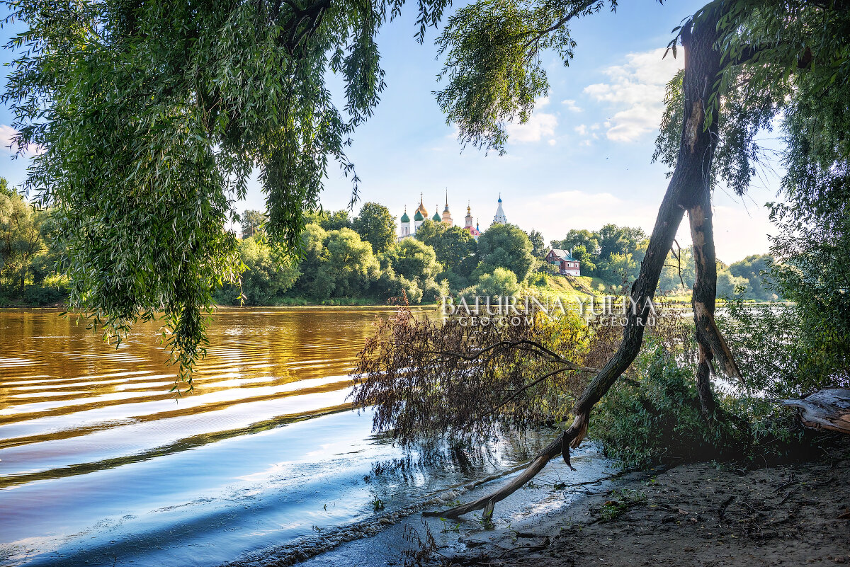 Река Москва летом  в Коломне - Юлия Батурина