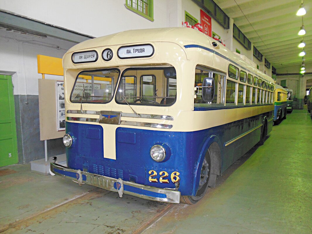 Музейный троллейбус в Санкт-Петербурге - Алексей Р.