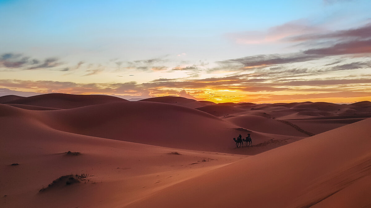 Вечерело...Марокко и пустыня Сахара! - Александр Вивчарик