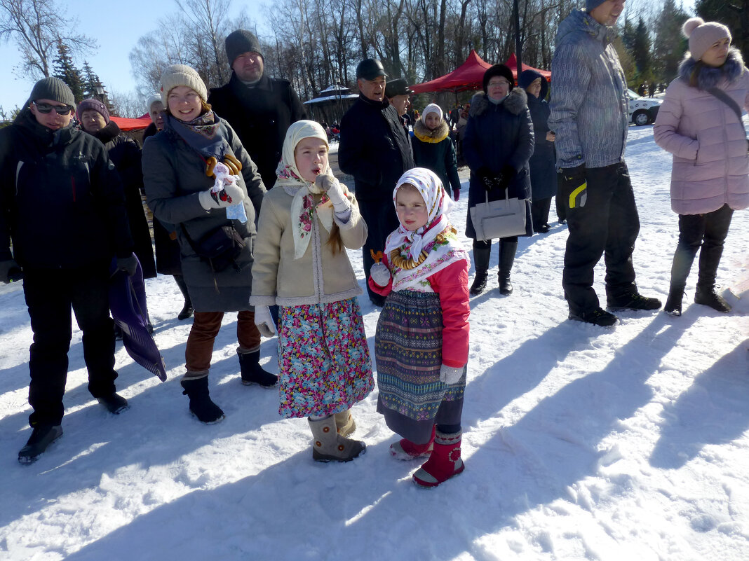 "Широкая Масленица" в парке Горького - Наиля 