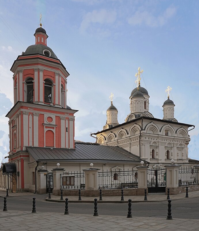 Церковь Иоанна Богослова на Бронной 1652 1665 1694 г.г. Колокольня 1740 г.г. - Леонид leo