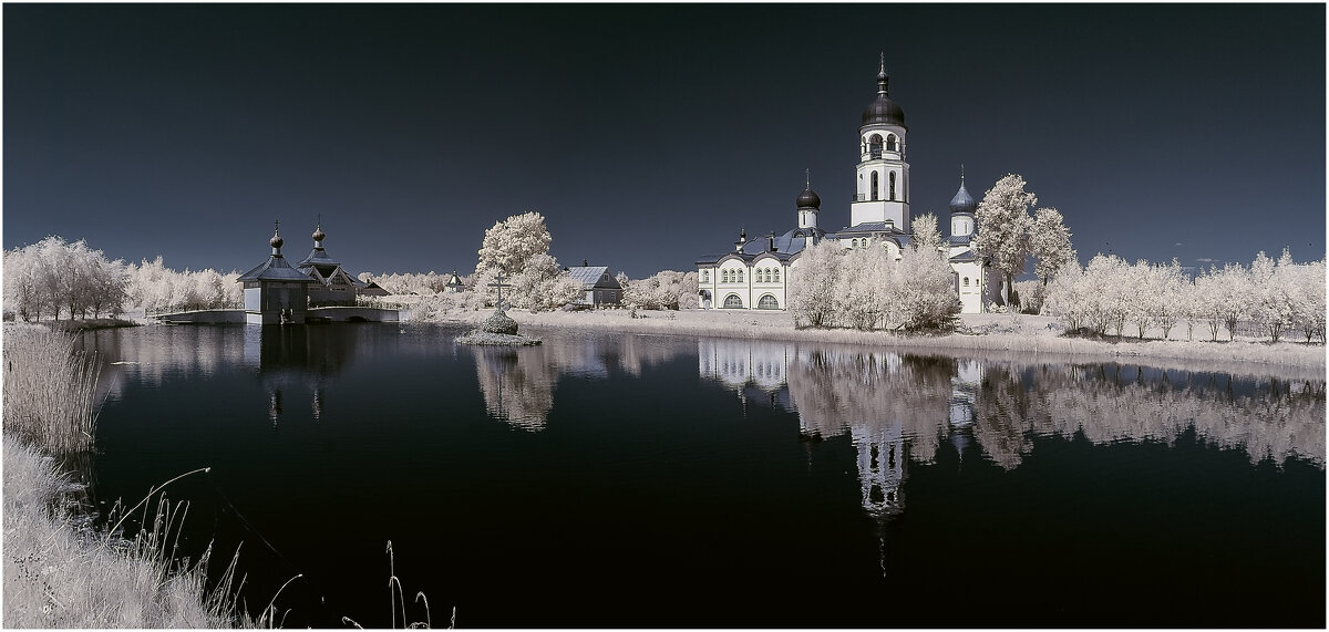 панорама Крыпецкого монастыря - Petr Popov