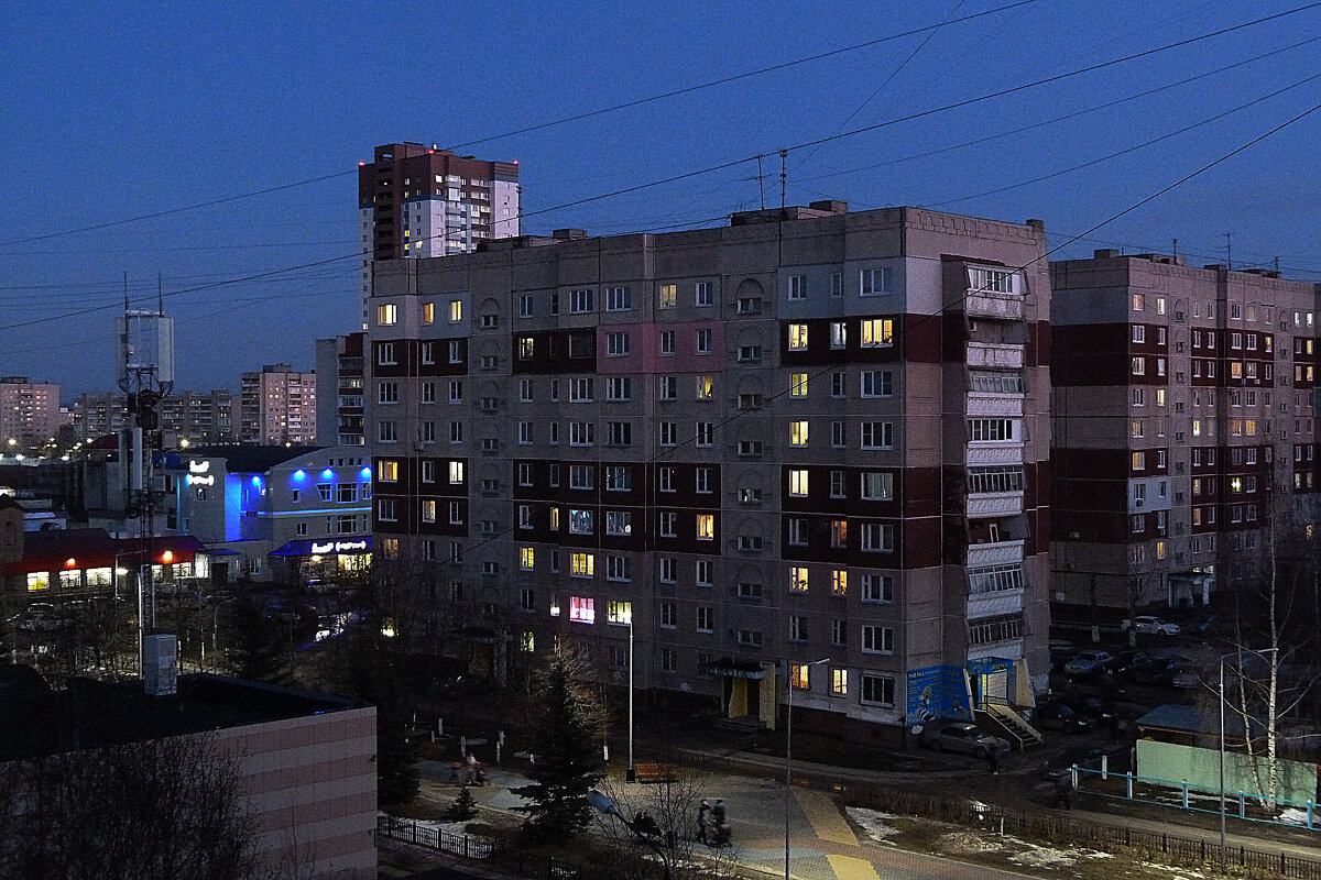 вечер над городом - александр дмитриев 