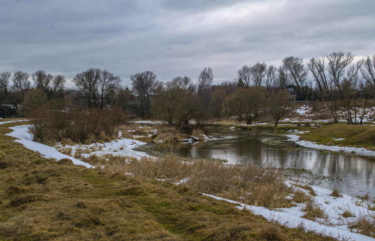 Река Шерна в марте - Сергей Цветков