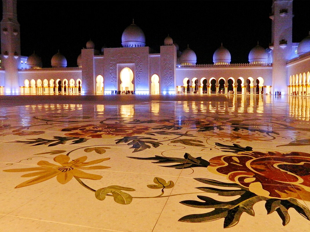 Абу-Даби. Эмираты. Мечеть шейха Зайеда - Алла Захарова