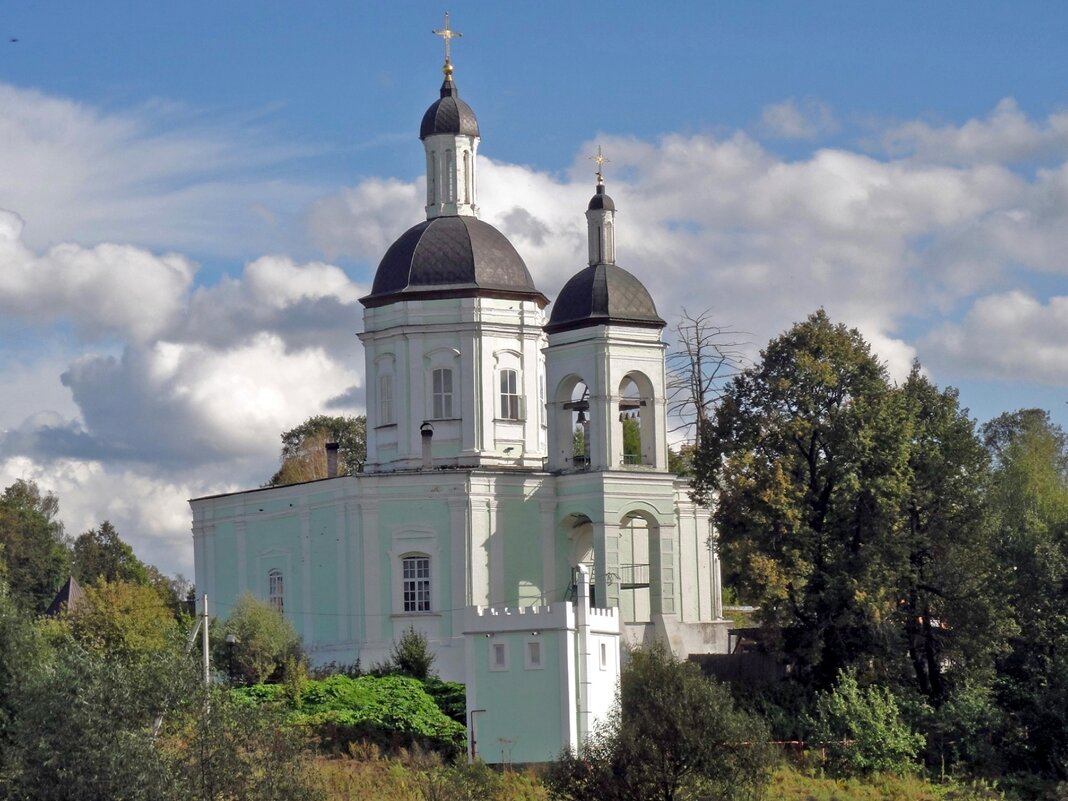 Троицкая церковь в Ельдигино. - Ольга Довженко
