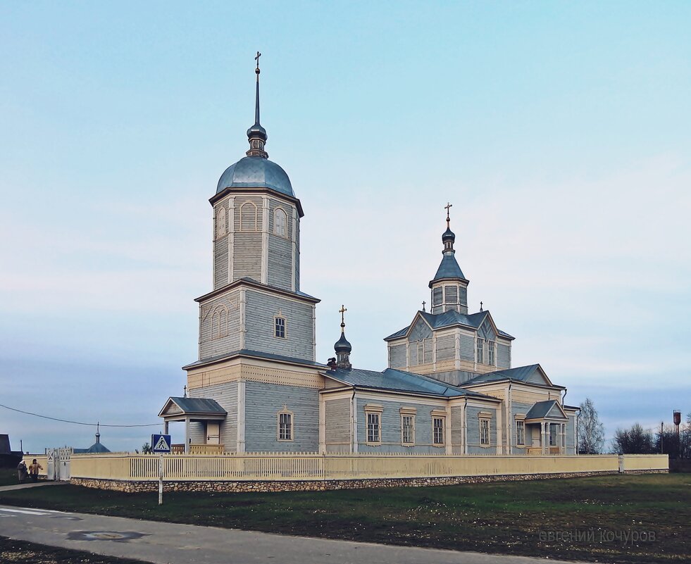 Село Китово. Троицкая церковь - Евгений Кочуров