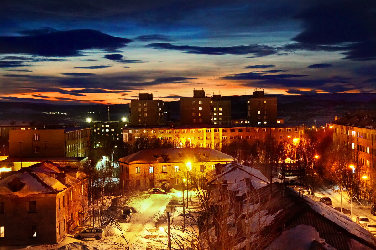 Доброй ночи мой любимый город Мурманск - Анна Приходько