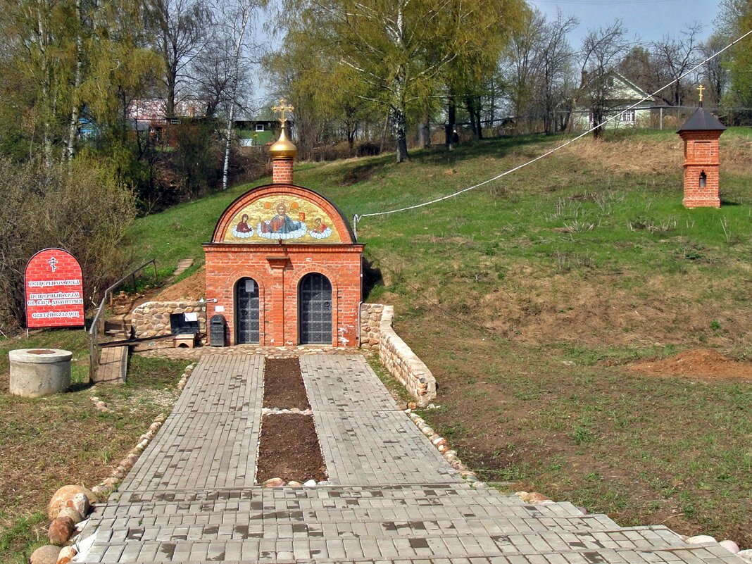 Пещерный храм Димитрия Солунского в Талицах - Ольга Довженко