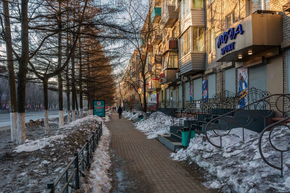 Проспект Мира.(г.Комсомольск-на-Амуре). - Виктор Иванович Чернюк