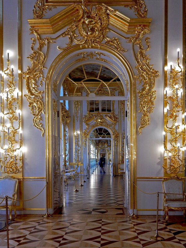Золотая анфилада Екатерининского дворца - Елена Гуляева (mashagulena)