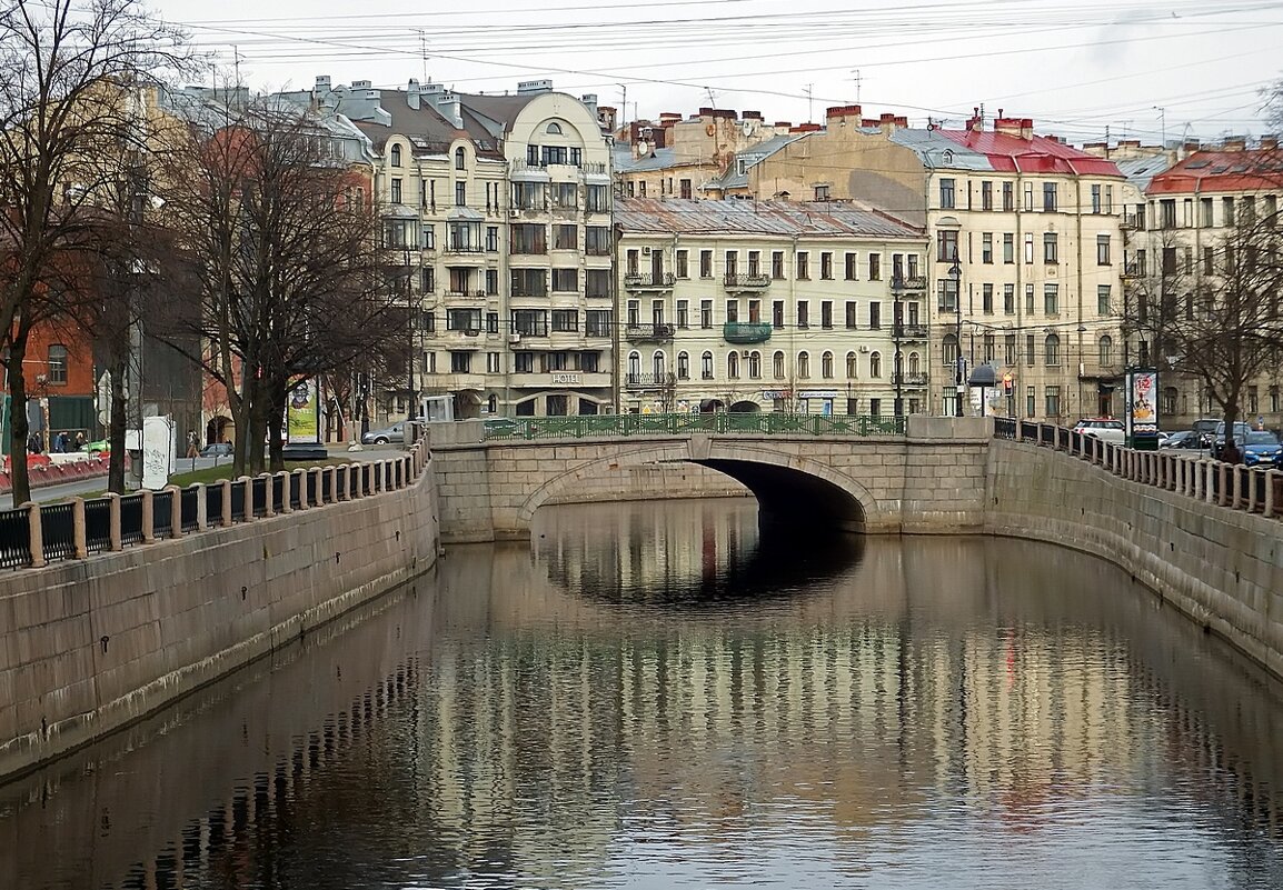 Река Карповка. Силин мост (Санкт-Петербург) - Ольга И