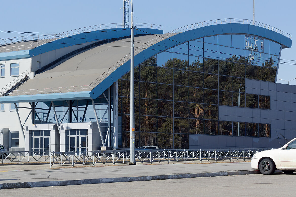 Здание вокзала в Циолковском (космодром Восточный) - Виктор Фельдшеров