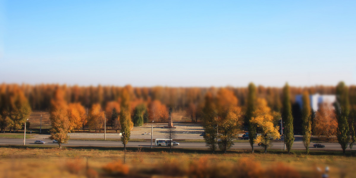 Осень в маленьком городке - Оля Захарова