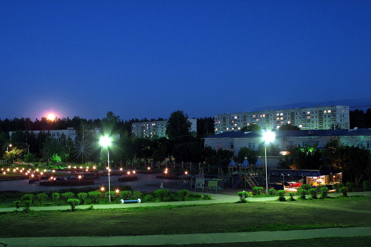 Ночь в городке - Полина 