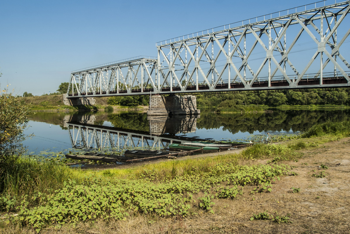 Мост через р.Сноу - Гомельчанка 