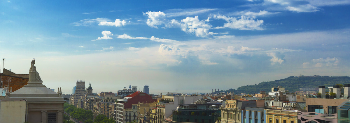 Вид на Барселону с Casa Mila - Вадим Лячиков