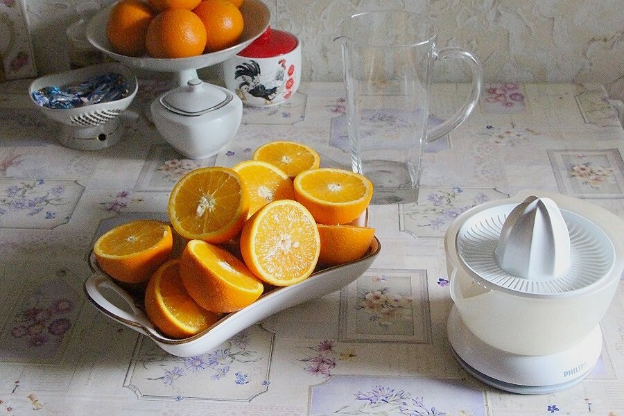 Апельсиновый сок к праздничному столу - Надежд@ Шавенкова