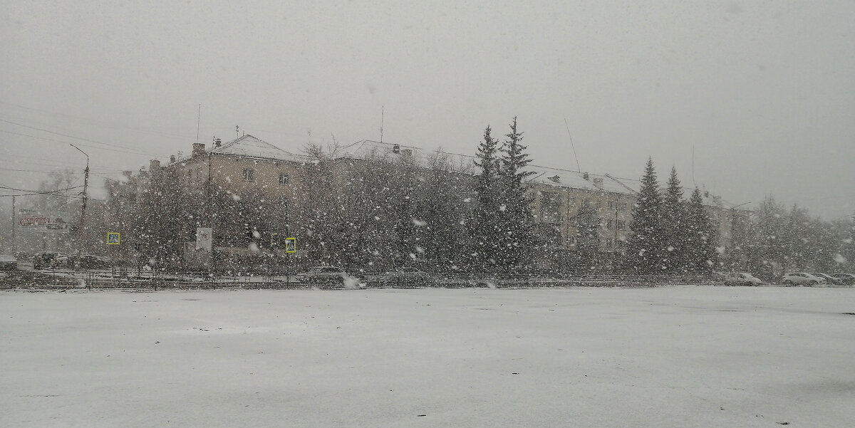Снегопад в Чебаркуле... - Дмитрий Петренко