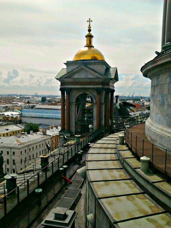 Вид со смотровой площадки Исаакиевского собора - Елена Вишневская