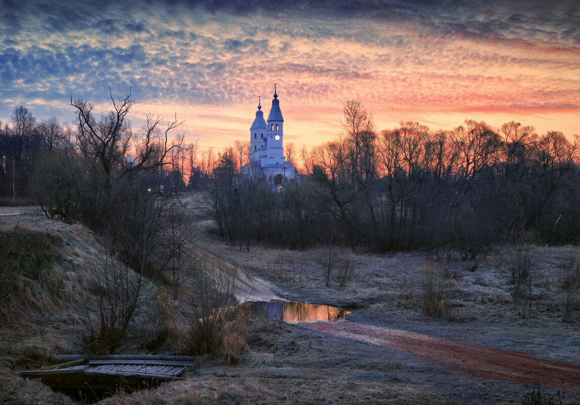 Село Филипповское Киржачский район зимой