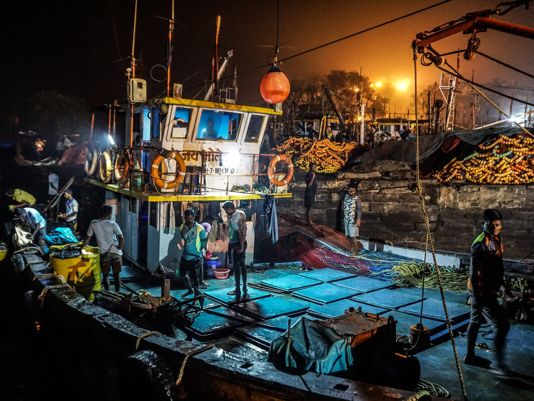 Ночной рынок в Бомбее, 2020 - Игорь Роговой