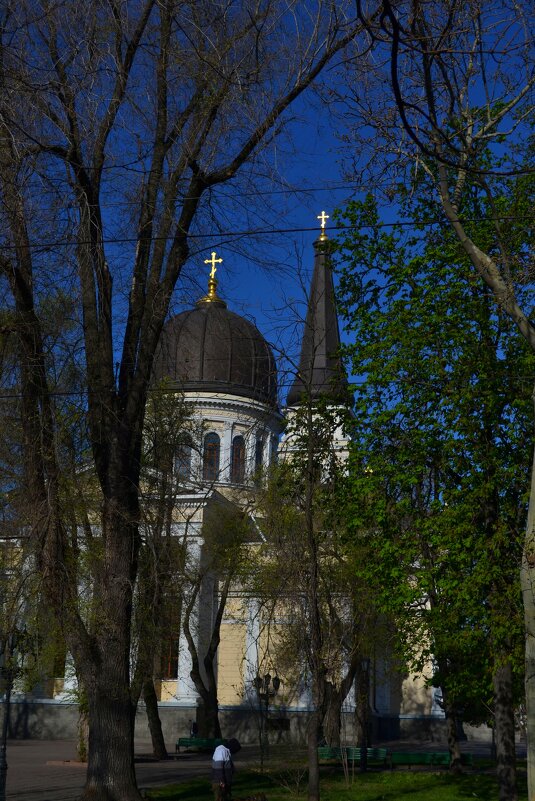 Одесса, Соборная площадь, храм в ином ракурсе. - sokoban 