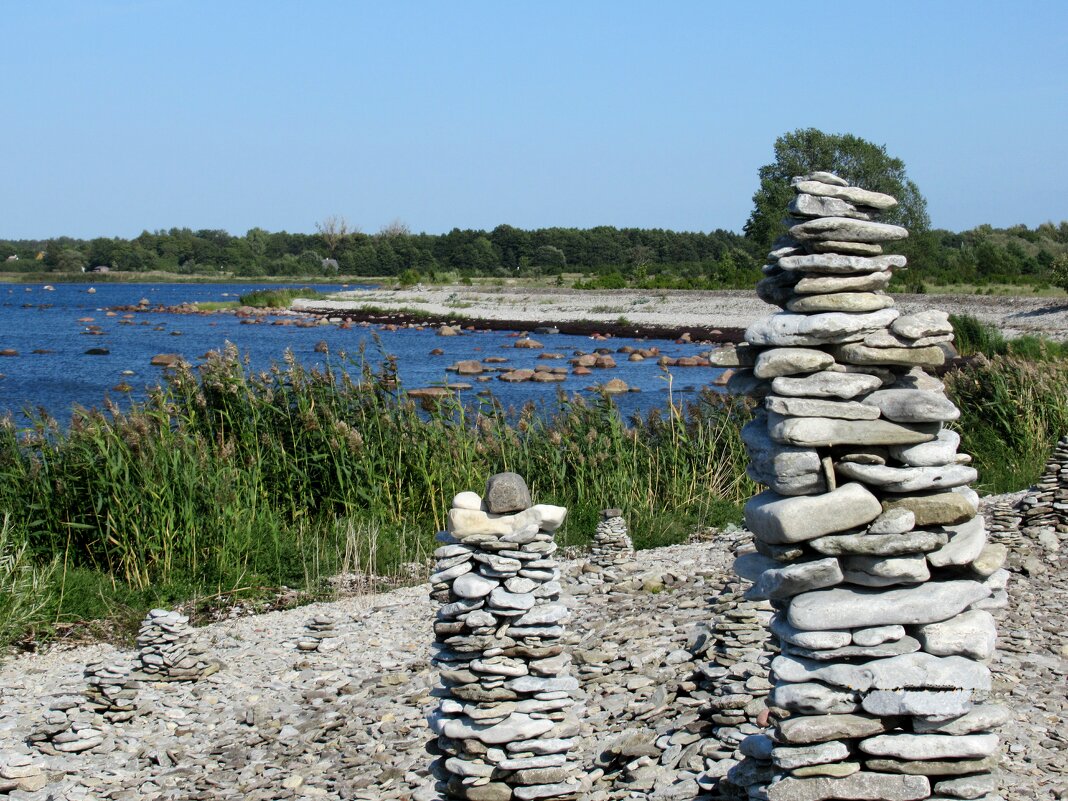 Охессааре (Ohessaare). Берег Пирамид - Елена Павлова (Смолова)