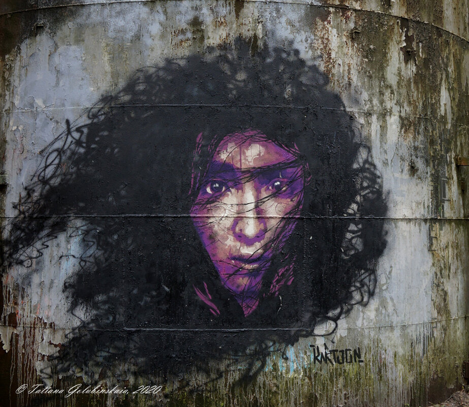 Граффити уличная живопись - Tatiana Golubinskaia