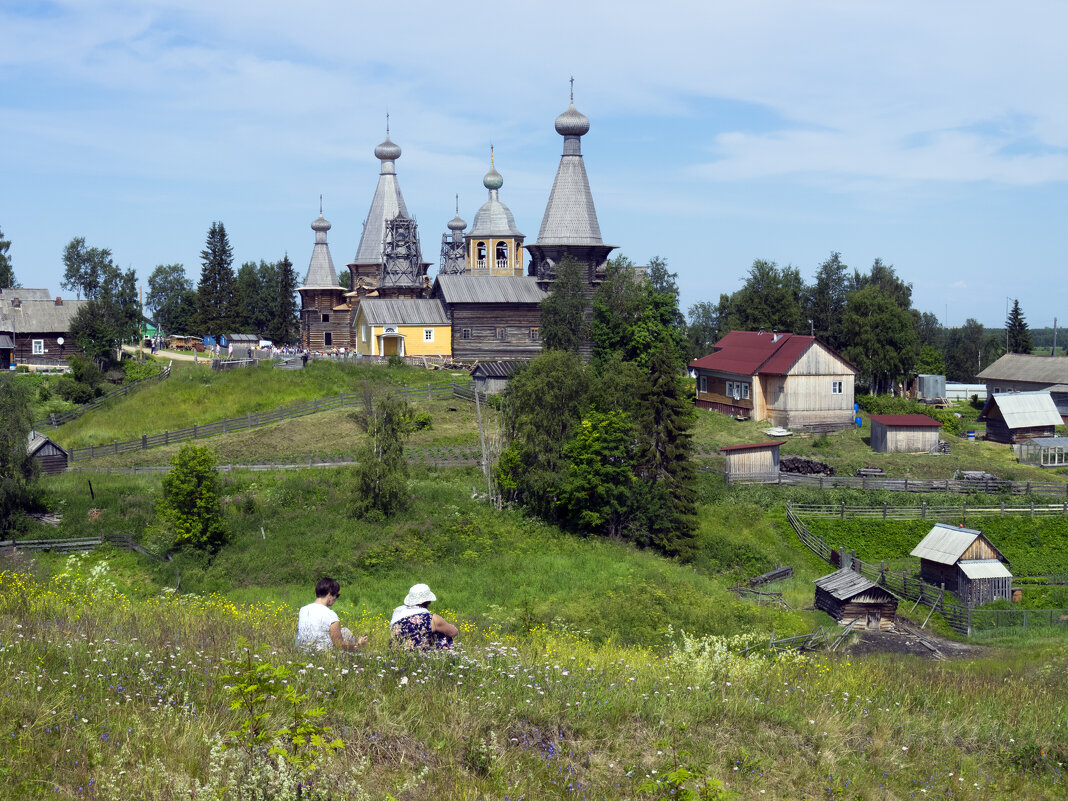 Село Нёнокса, лето - Владимир Шибинский