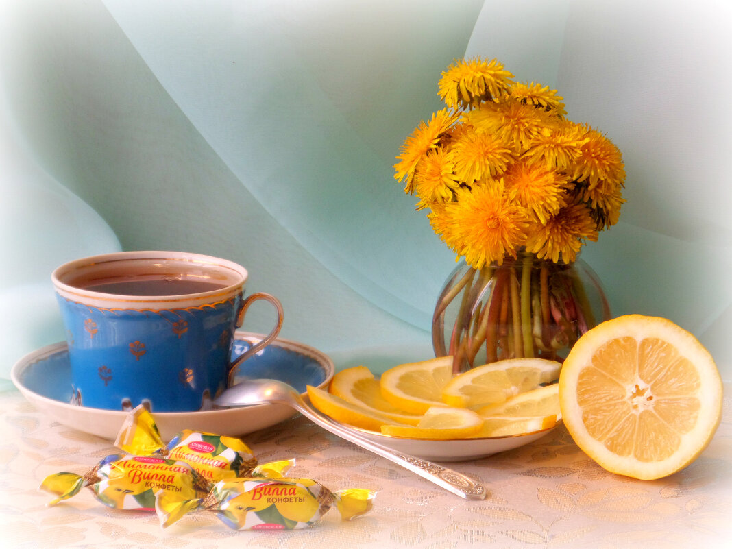 Чай с лимончиком - MarinaKiseleva 