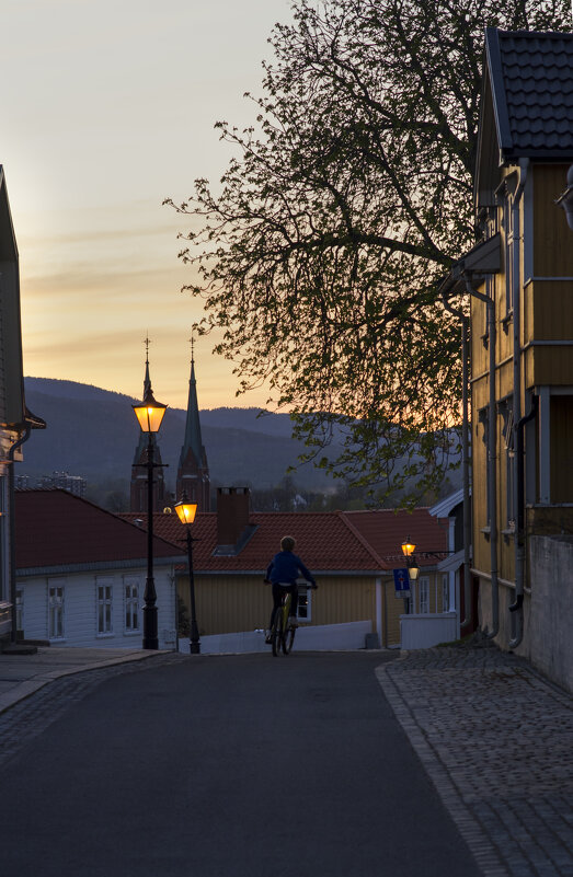 Sunset in Skien. - Игорь Зубович