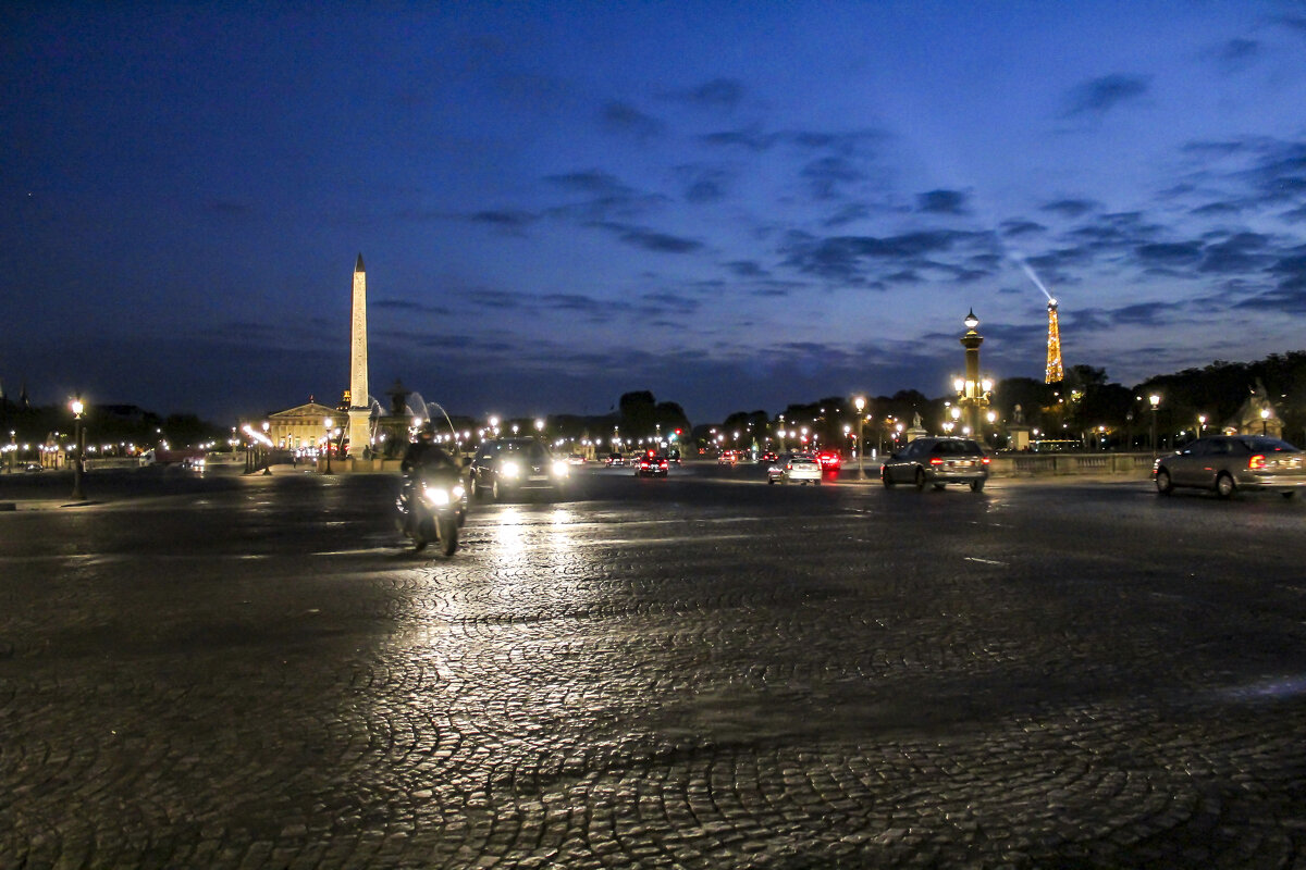 Площадь Согласия (Place de la Concorde). Париж - Сергей Козырев