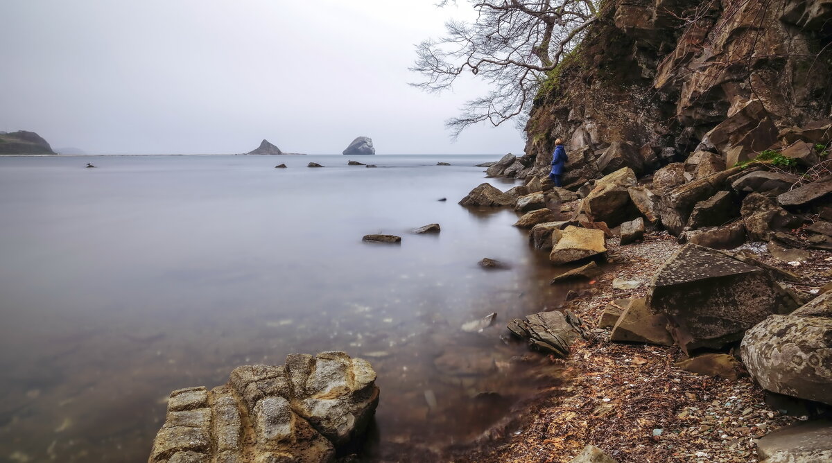 Морской пейзаж, у воды - Эдуард Куклин