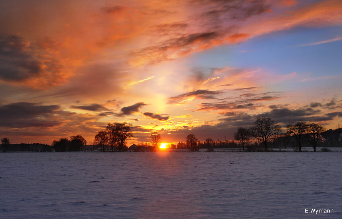 winter evening - Elena Wymann