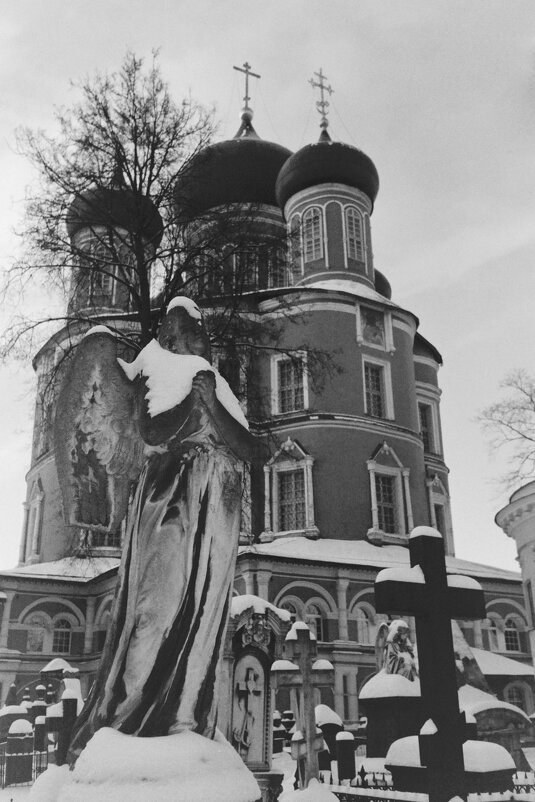 Зима в Некрополе Донского Монастыря. - Andrew Barkhatov