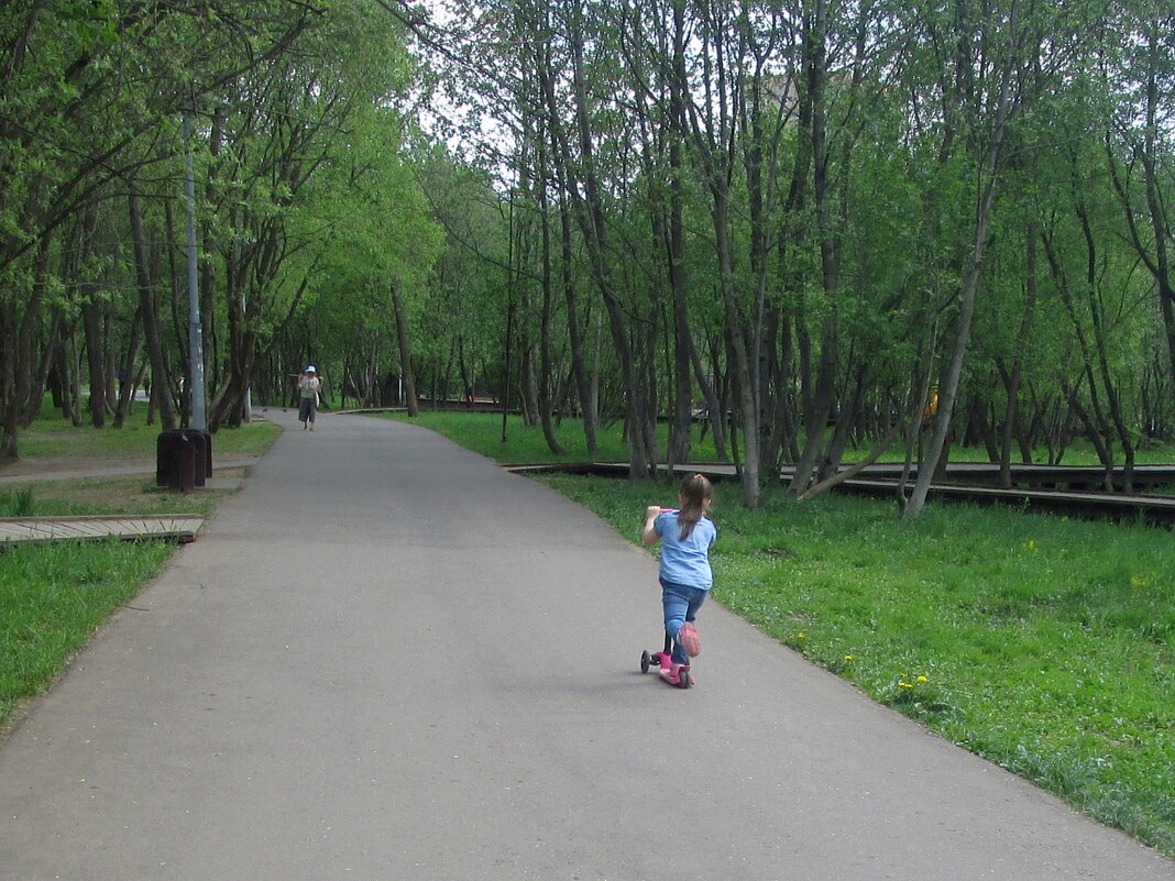 В парке - Ольга Довженко