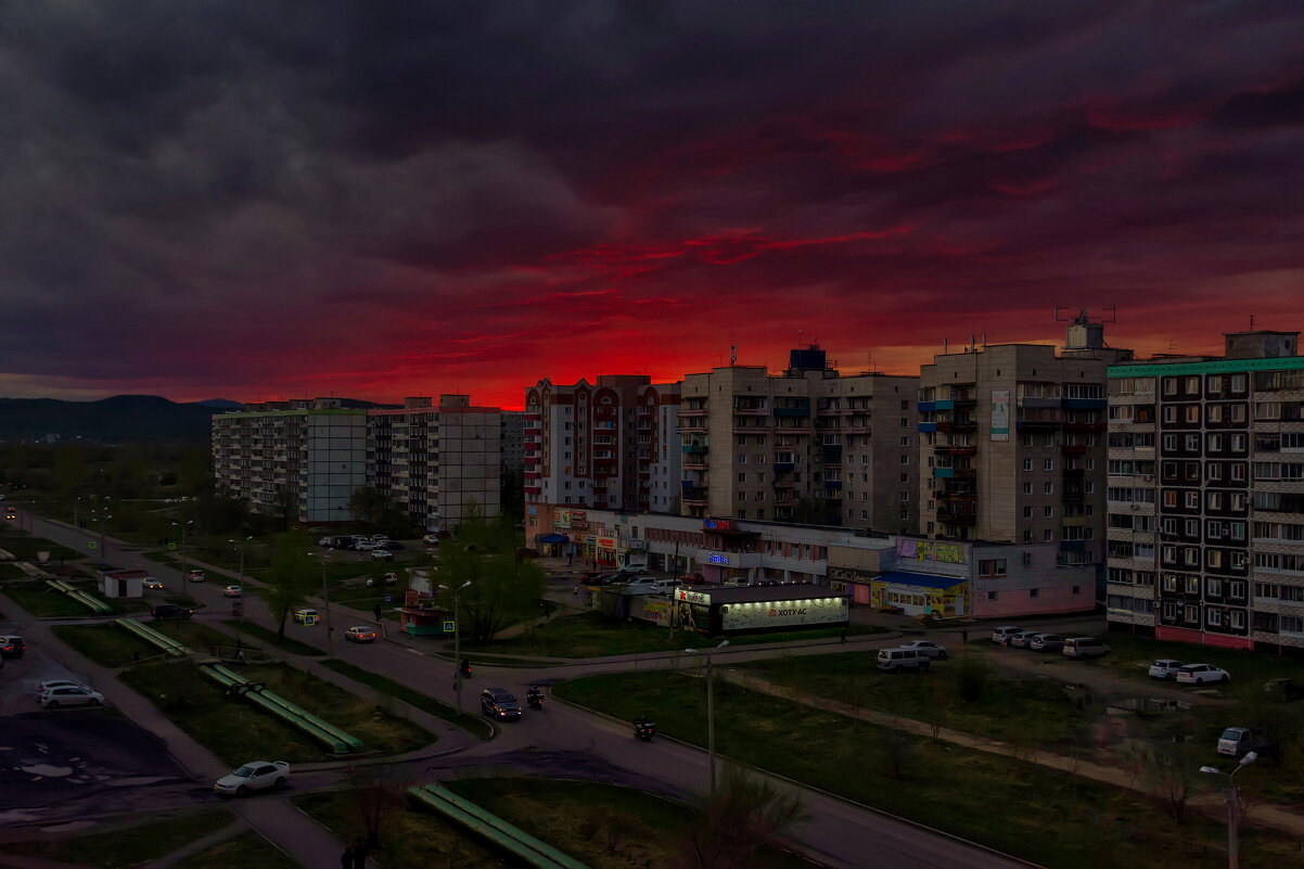 Майский закат. - Виктор Иванович Чернюк