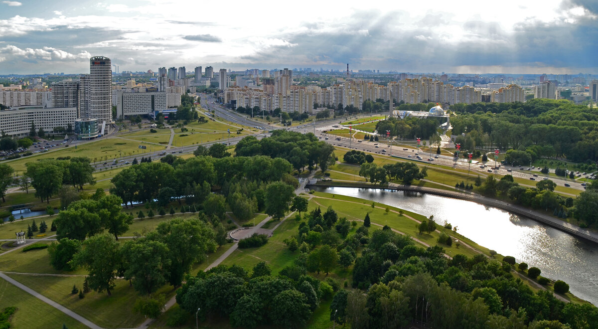 Панорама Минска - Нина Синица