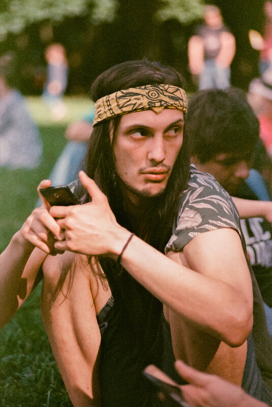 Hippie Day 2019 in Moscow. Street Portrait №15 - Andrew Barkhatov
