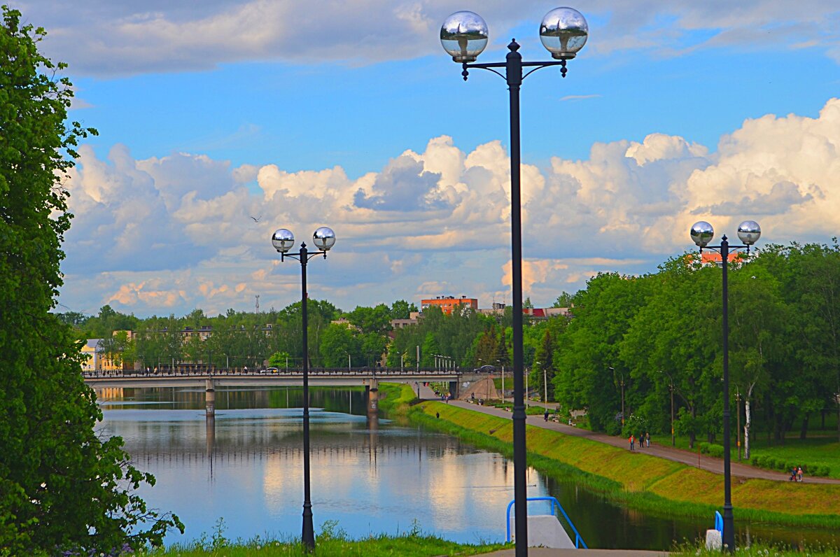 Великие Луки, 4 июня 2020,  вид на центр города с бастиона крепости - Владимир Павлов