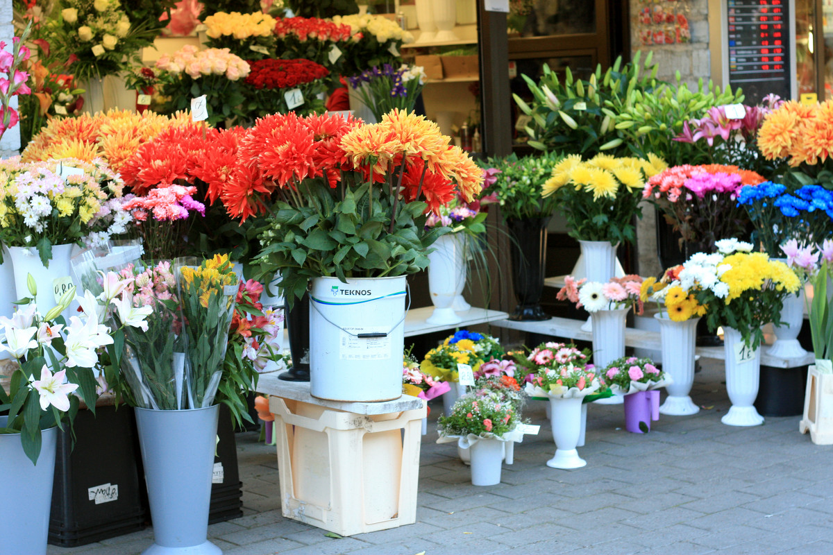 цветочный рынок - Ольга 
