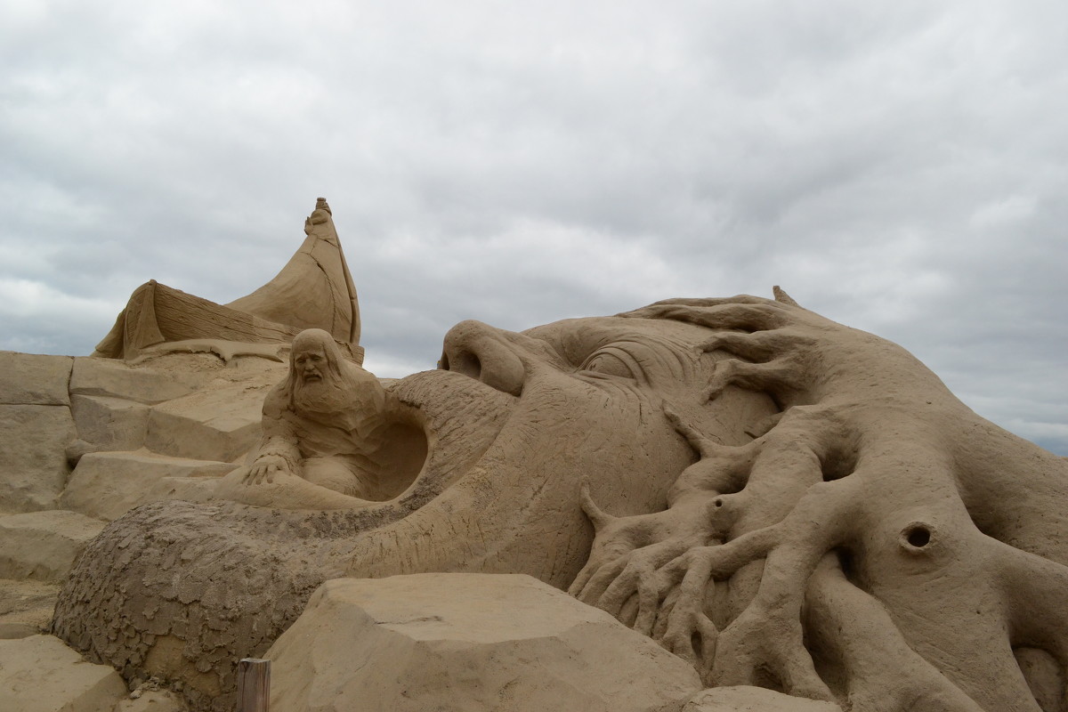 Песочные скульптуры в Финляндии - Александра Борисик