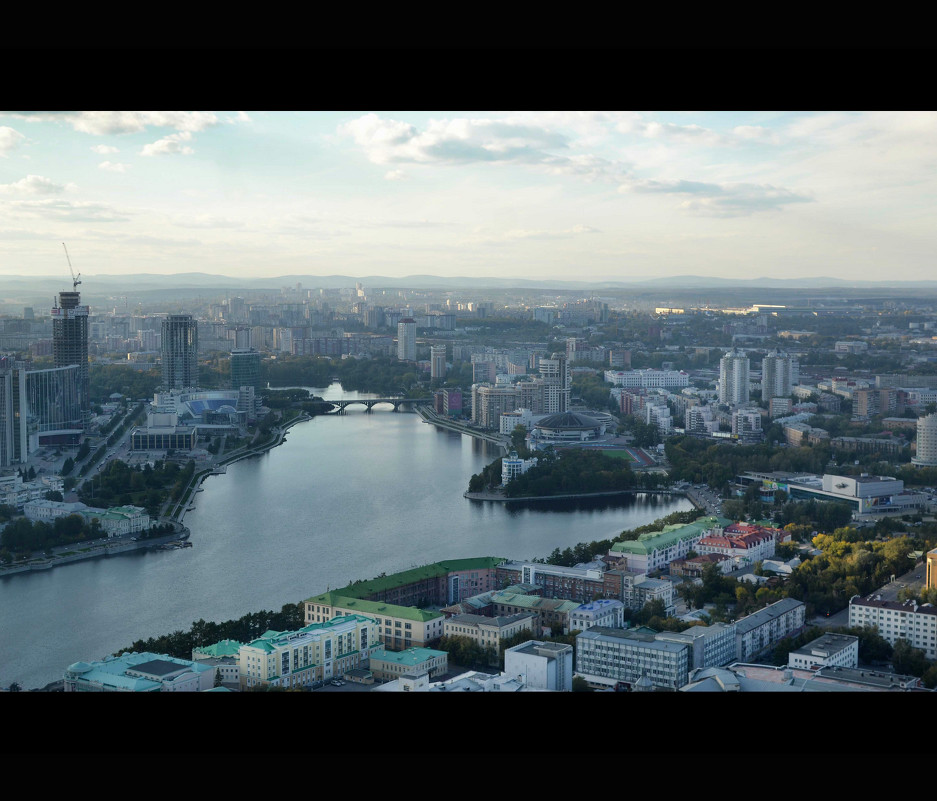 Екатеринбург с высоты 140 метров - Анна Яковлева