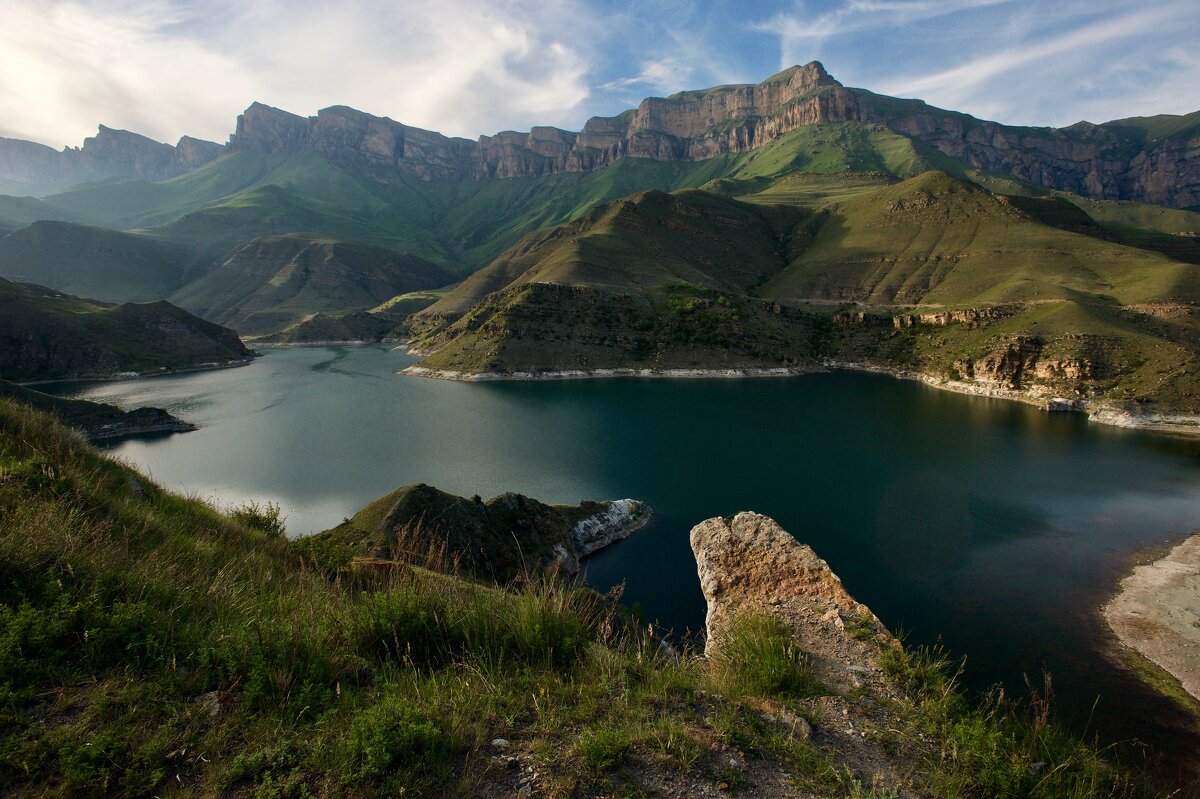 Озеро белым Кабардино Балкария