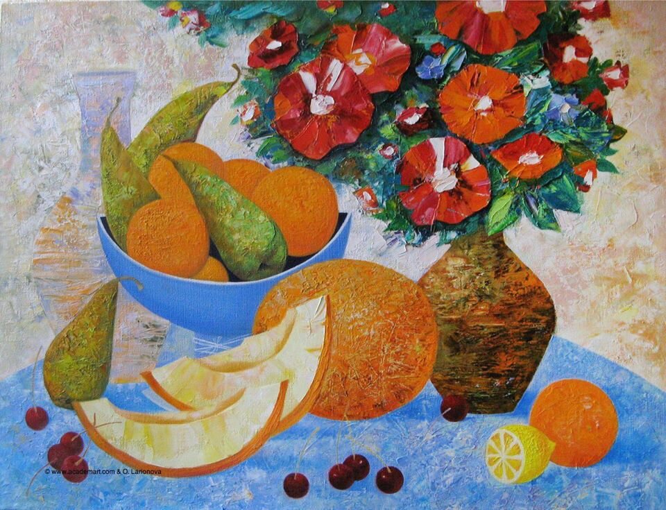 Натюрморт с фруктами - Аквариус Nataly